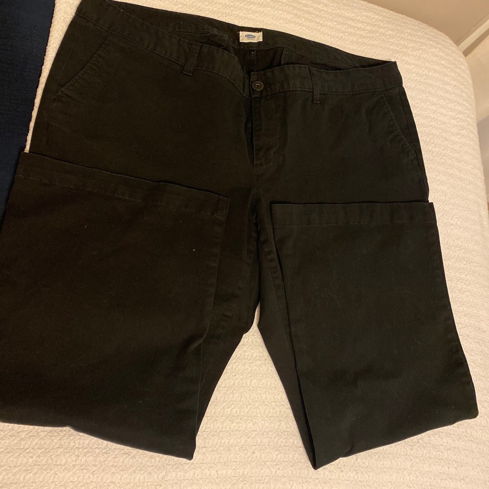 Old Navy size 22 short boot cut pant  black